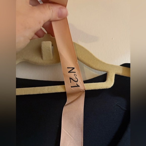 Black cotton/silk/lace tunic sz Large/XL - Picture 6 of 9